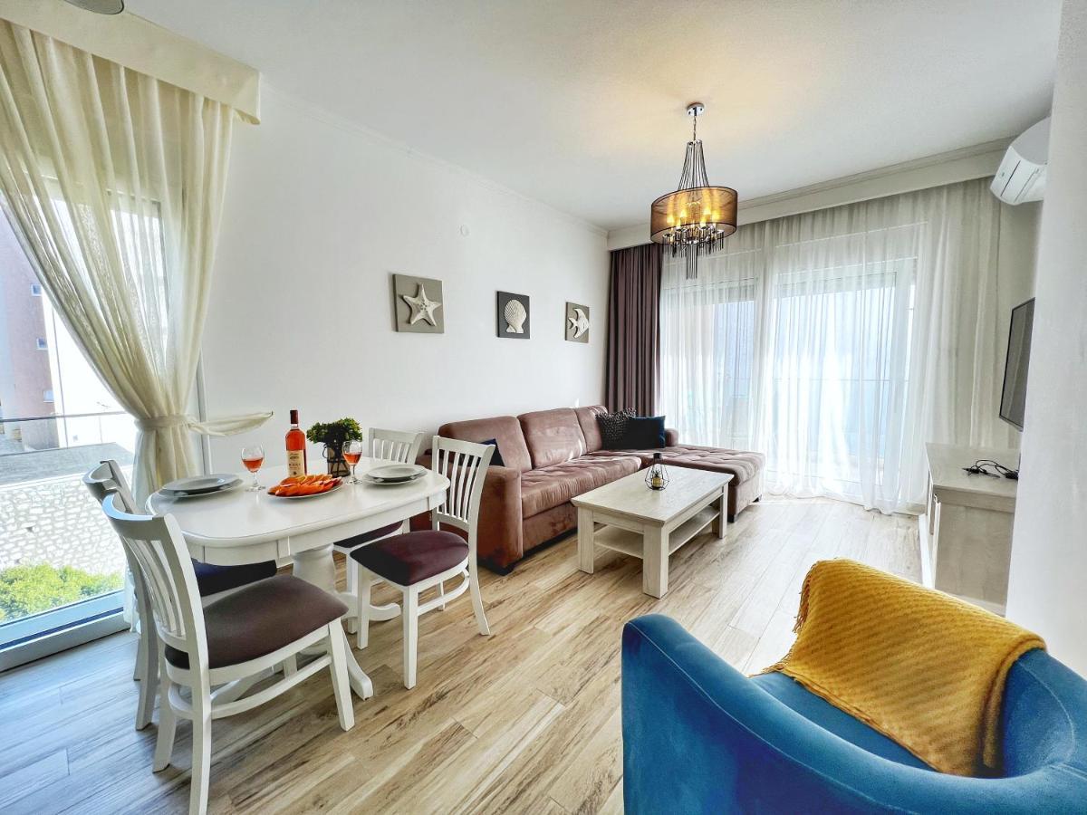 Yourhome Beach First Line Dobra Voda Ngoại thất bức ảnh